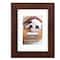 Expressions™ 3.5" x 5" Espresso Rustic Frame with Mat by Studio Décor®